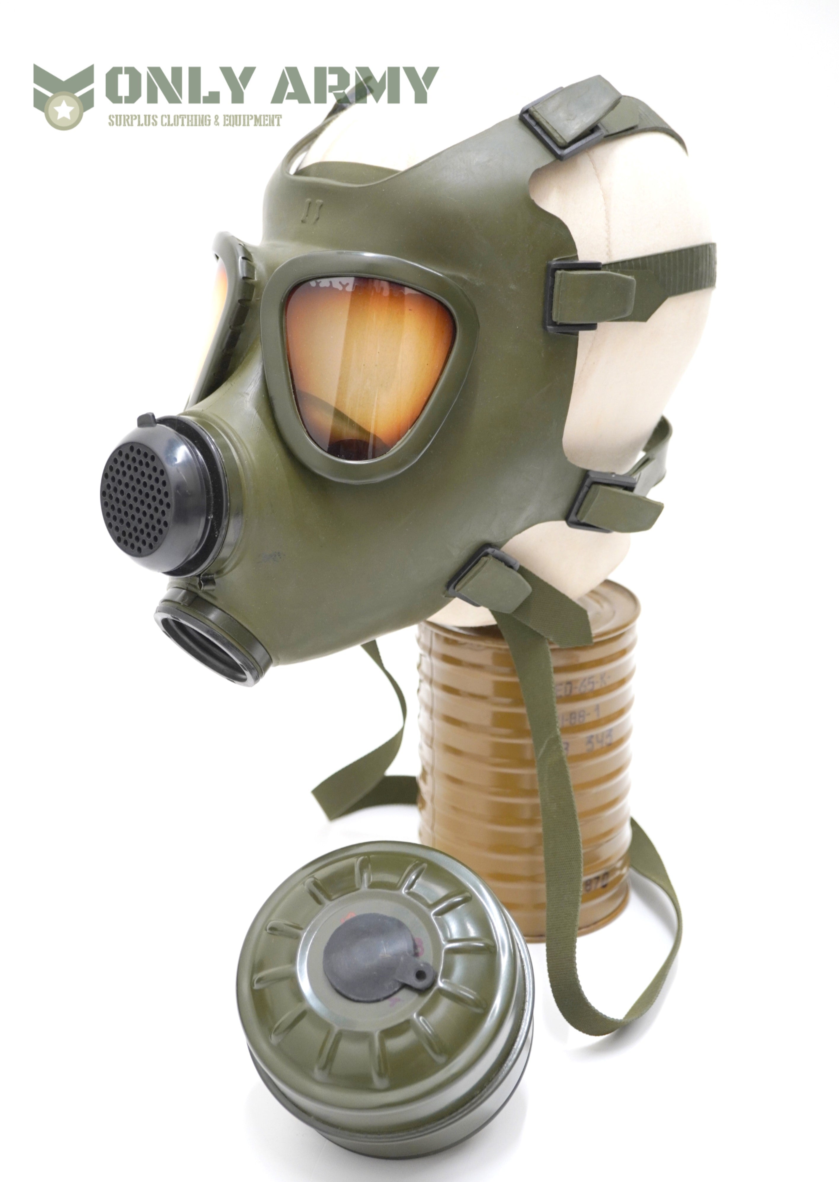 Romanian Army M74 Gas Mask Set