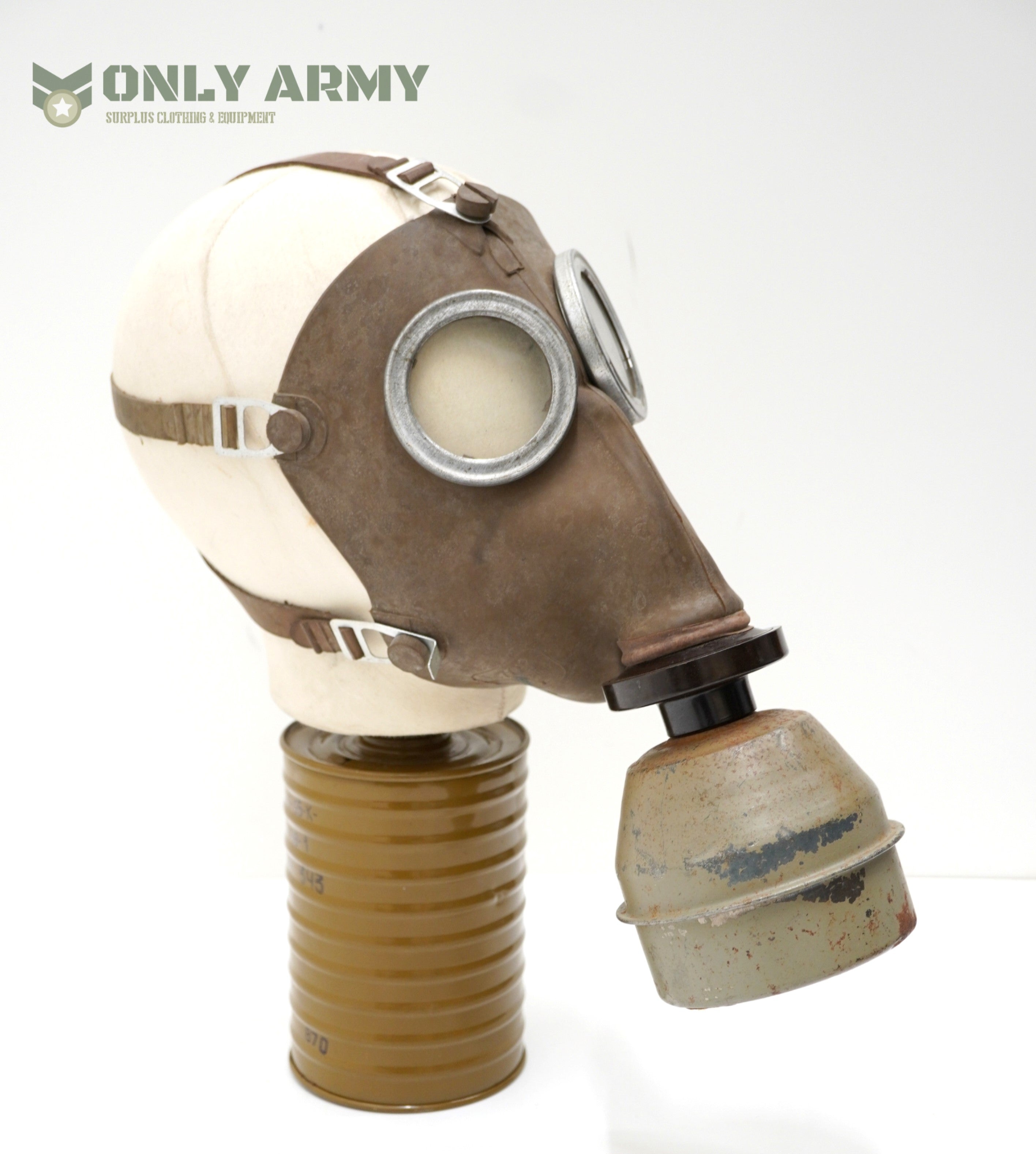French Army L702 1939 Gas Mask + Filter