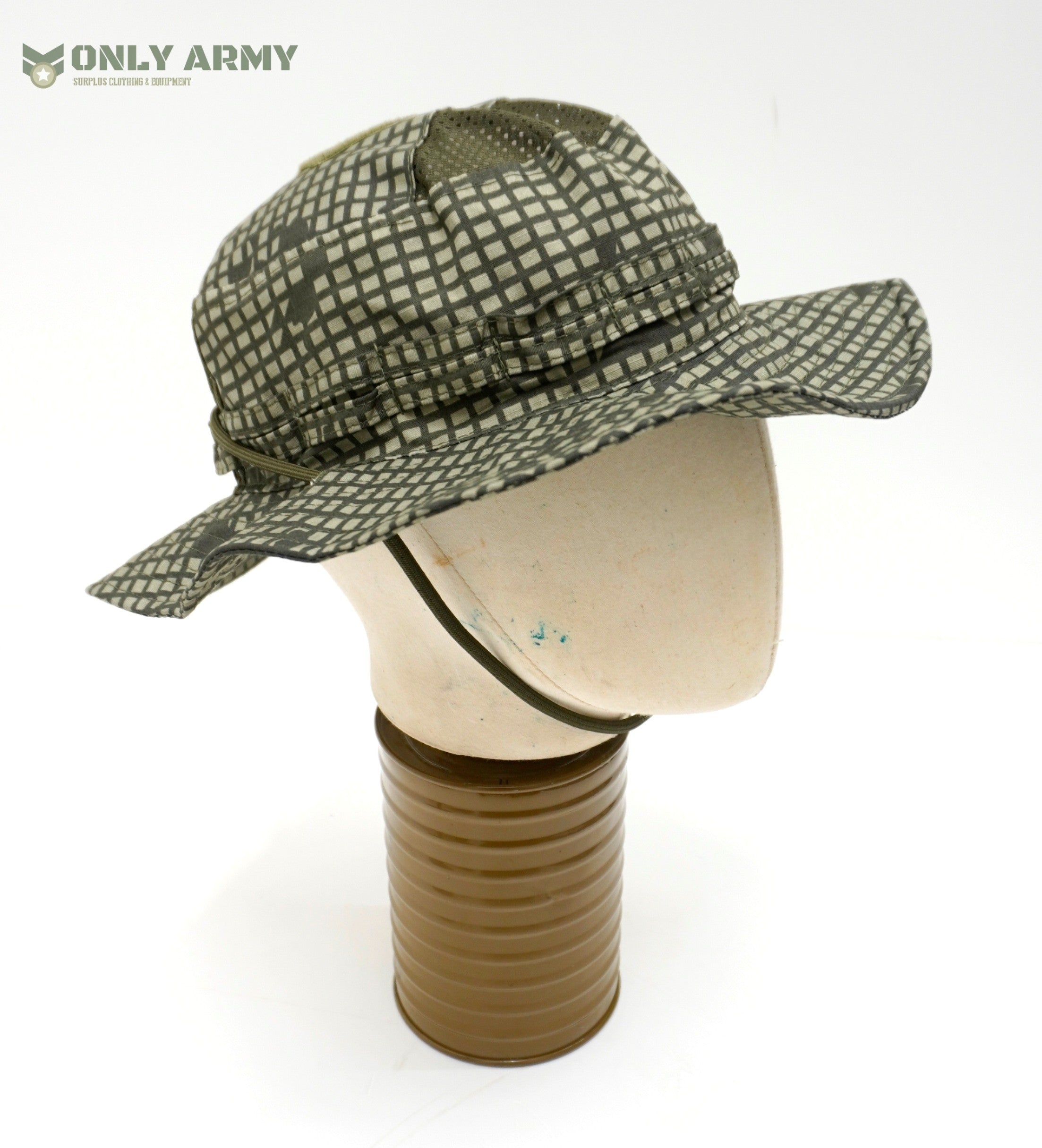 US Army DNC Camo Bush Hat Summer Tactical Boonie Jungle Desert Night Camouflage