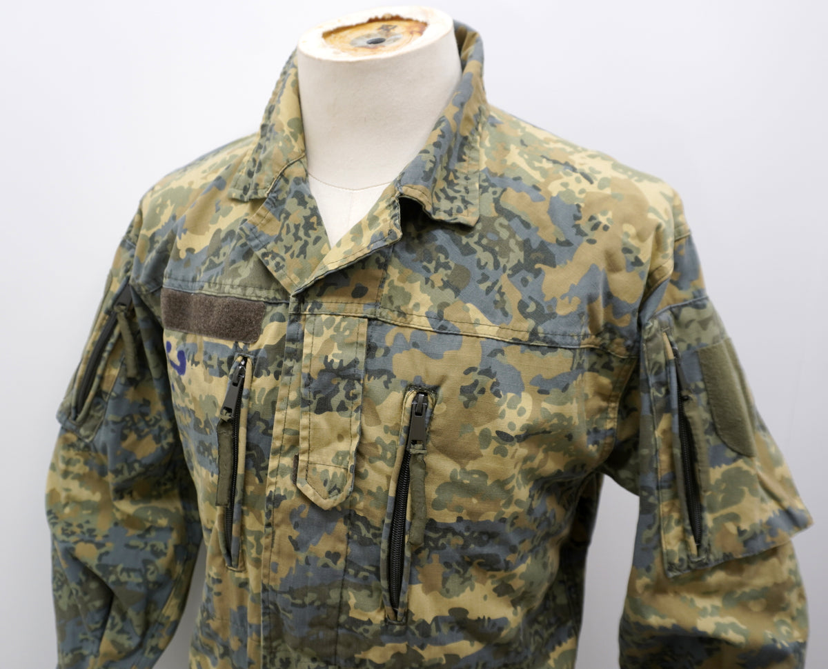 Austrian Army Tarnanzug NEU Camo Shirt Size 88-92 Small/Medium Military Bundes
