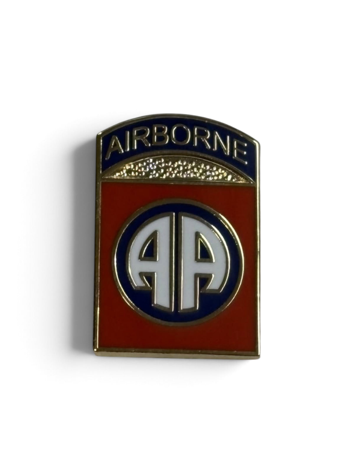 US Army 82nd Airborne Pin Badge Lapel Metal Insignia Enamel