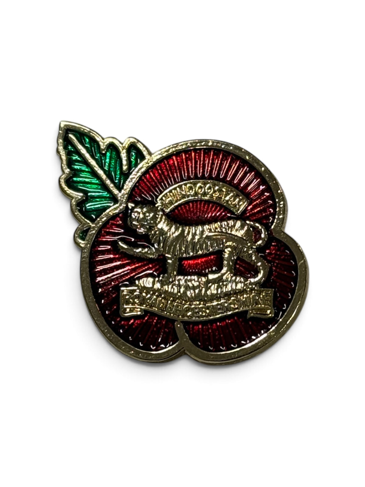 Royal Leicestershire Regiment Poppy Pin Badge Remembrance Day British Army Leicester 2026