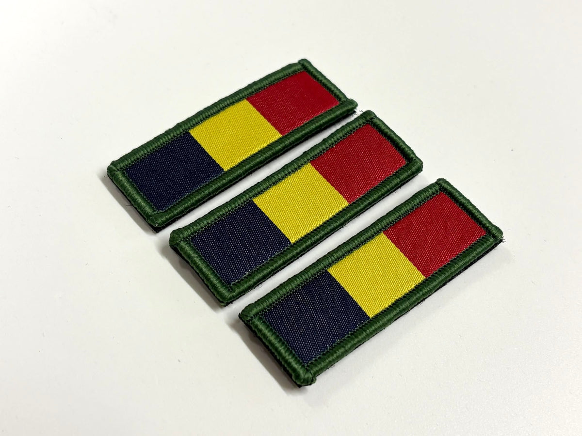 Pack of 3 x REME Cloth Flash TRF Badge / Patch Velcro Backed British Army Royal Electrical Mechanical Engineers